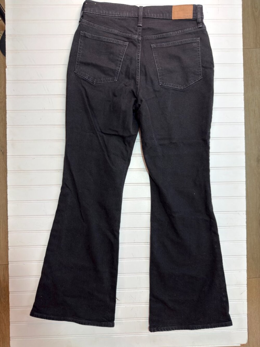 Madewell The Perfect Vintage Flare Jeans Black Wash Womens Size 29 High Rise - Picture 14 of 14